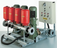 Бустерные насосные станции с электронным регулированием DAB 1-2-3 KV 50