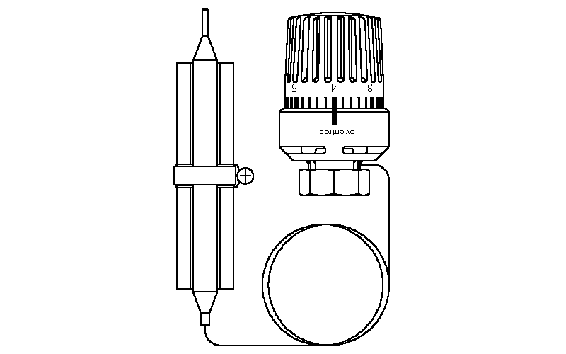 Temperaturregler mit Anlegefhler