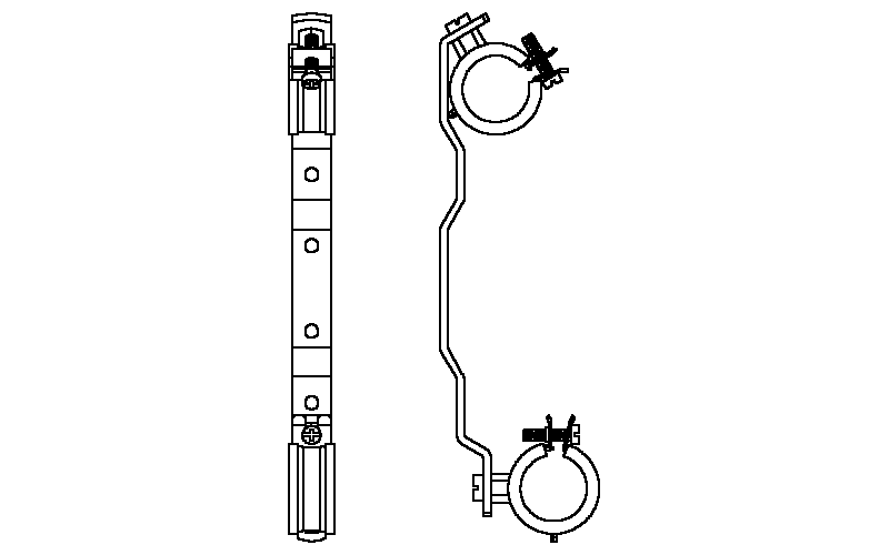 Verteilerhalterung