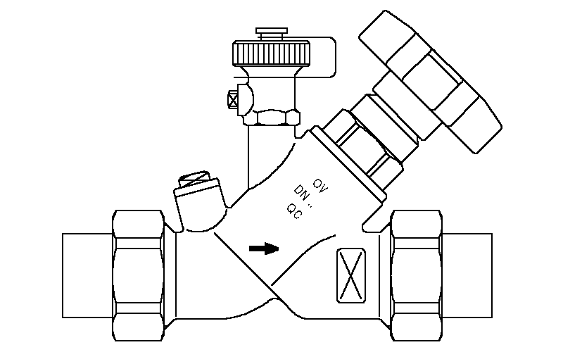 Aquastrom KFR-Ventil