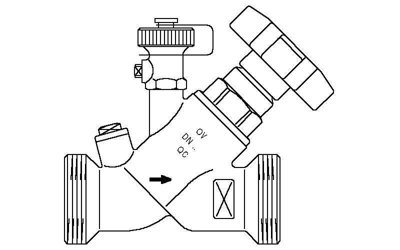 Aquastrom KFR-Ventil